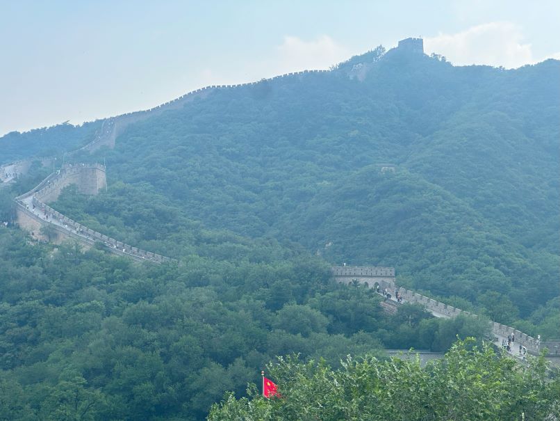 长城日出